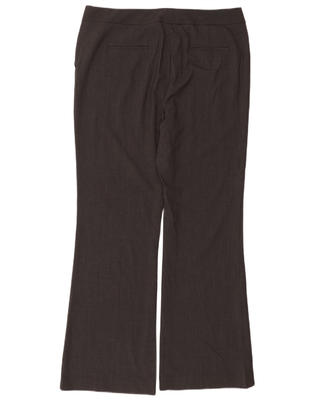Pantaloni da completo Bootcut da donna Calvin Klein US 16 XL W38 L32 Poliestere grigio