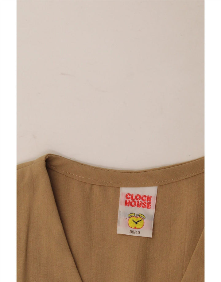 CLOCK HOUSE Abito a trapezio da donna EU 38/40 Poliestere beige medio
