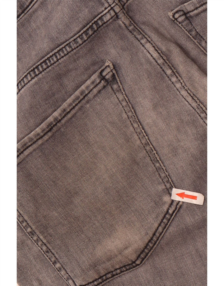 Jeans slim da uomo Hugo Boss in cotone grigio medio