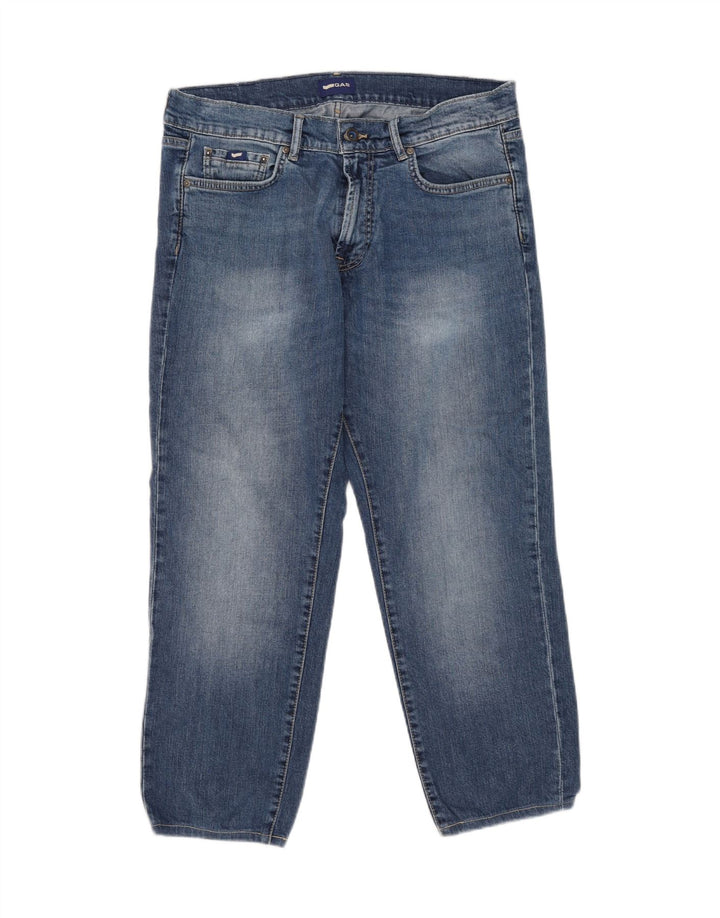 Jeans Cropped Gas Uomo W33 L26 Cotone Blu