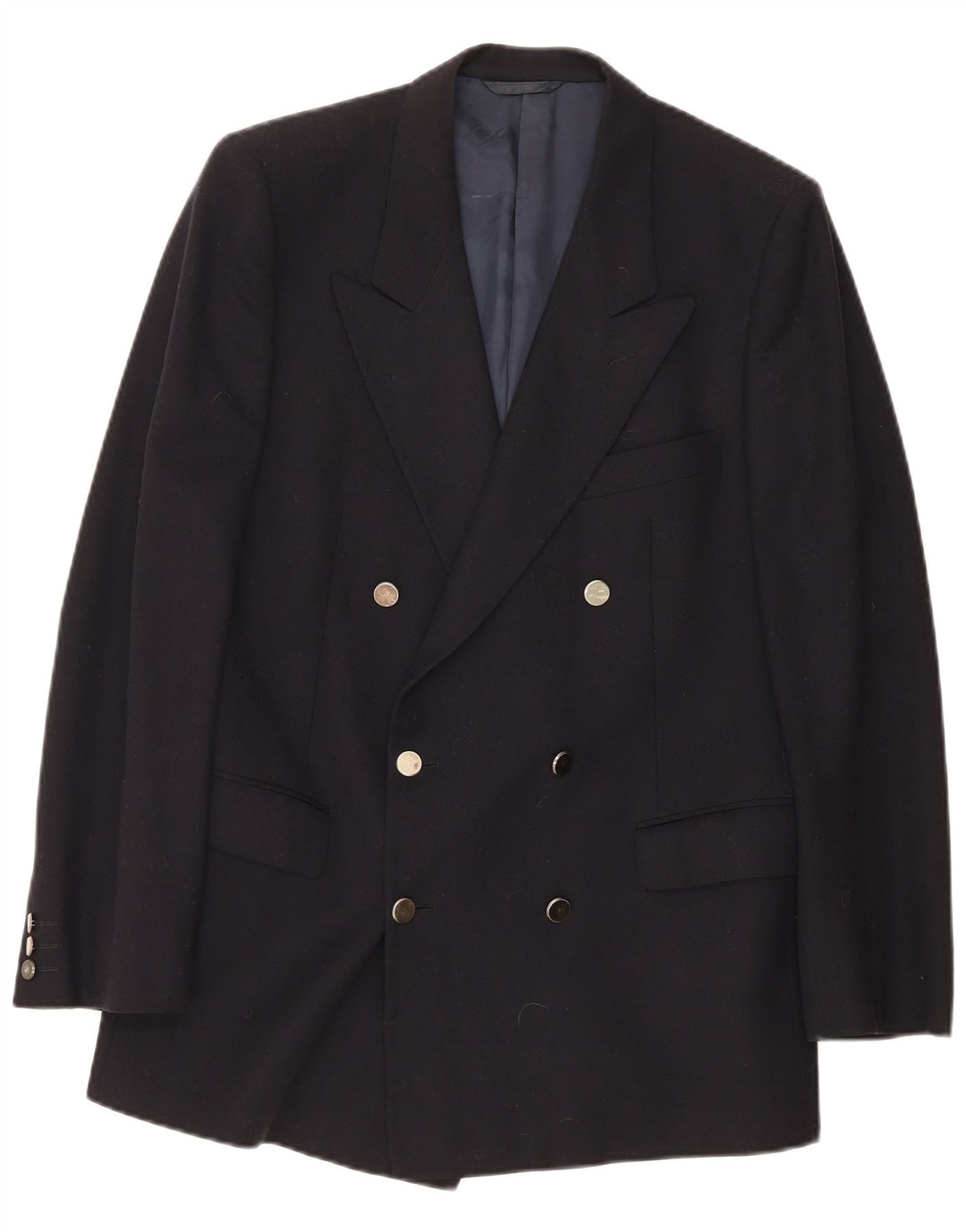 Giacca Blazer Doppiopetto Uomo Essere IT 50 Large Blu Navy