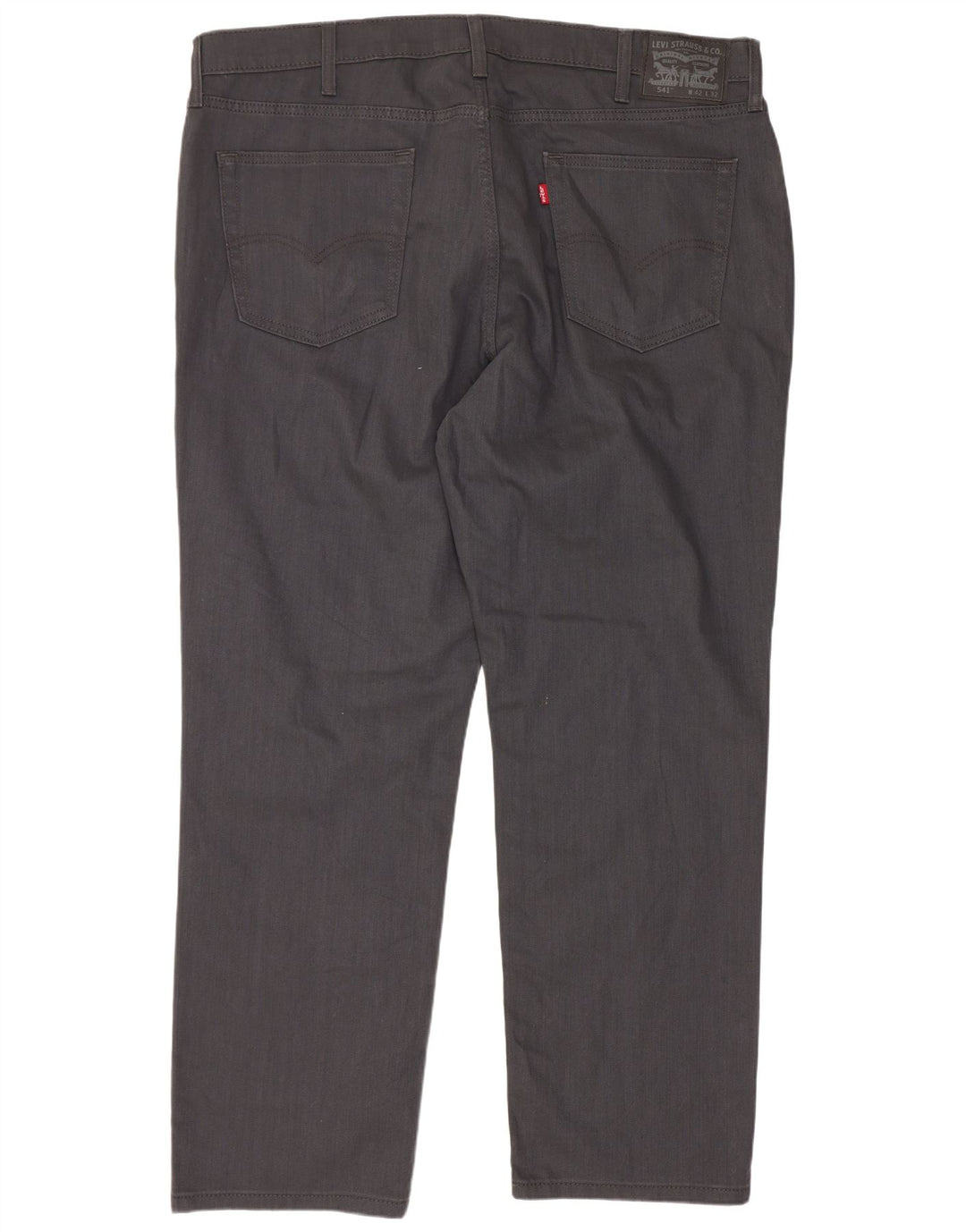 Levi's Uomo 541 Athletic Jeans affusolati W42 L32 Cotone grigio