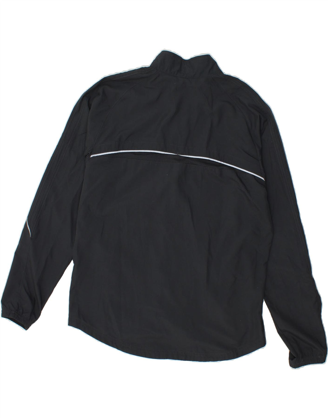 ADIDAS Womens Clima Proof Tracksuit Top Jacket UK 14 Large  Grey Polyester Vintage Adidas and Second-Hand Adidas from Messina Hembry 