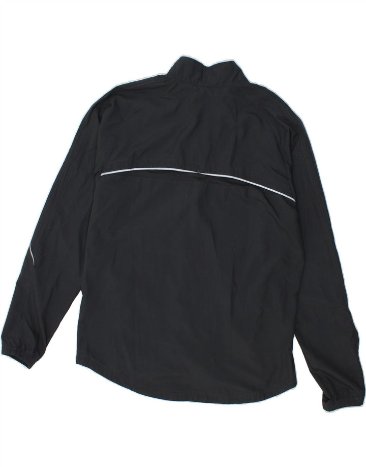 ADIDAS Womens Clima Proof Tracksuit Top Jacket UK 14 Large  Grey Polyester Vintage Adidas and Second-Hand Adidas from Messina Hembry 