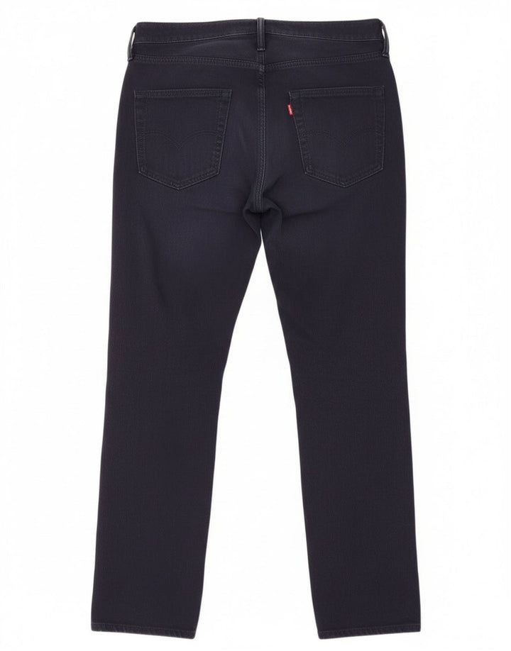 Jeans slim da donna Levi's W32 L31 cotone blu navy