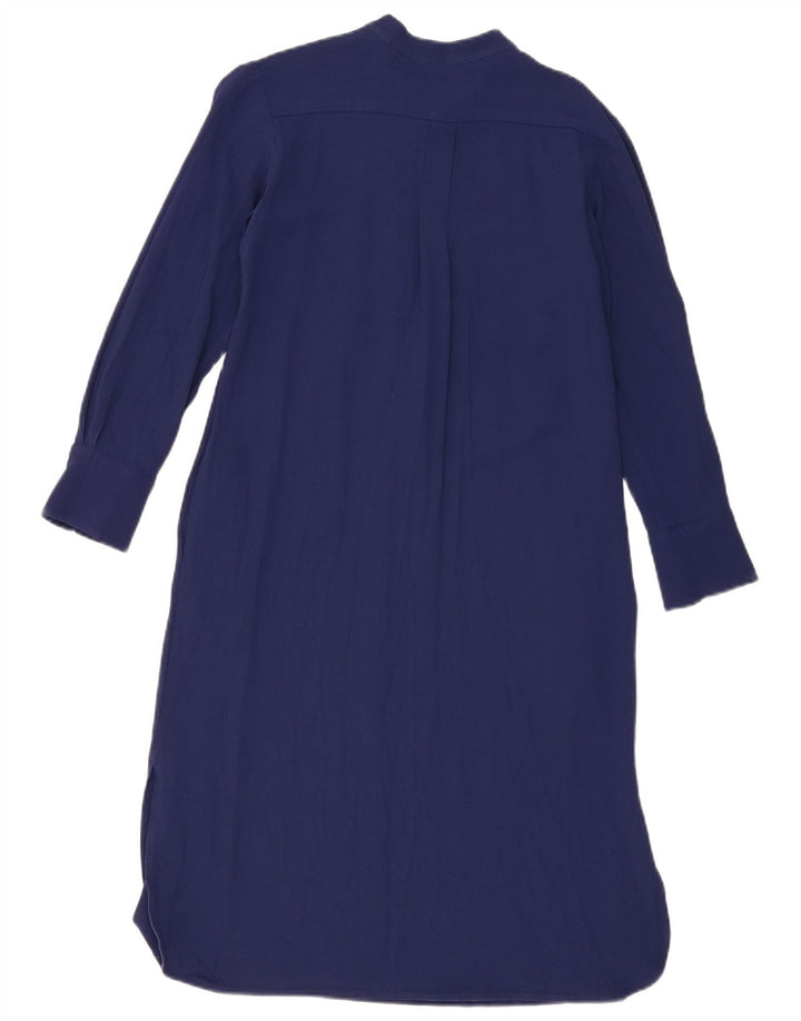 Max Mara Abito lungo a maniche lunghe da weekend da donna UK 14 Medio Blu navy