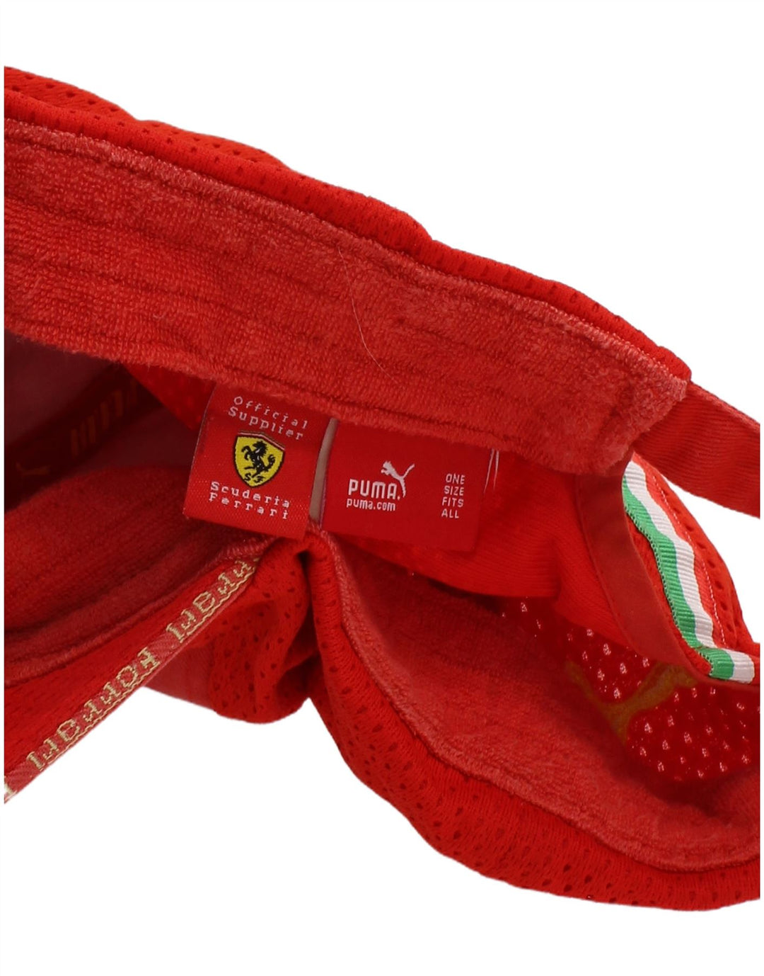 Berretto da baseball grafico Puma da uomo Ferrari Taglia unica Colore rosso