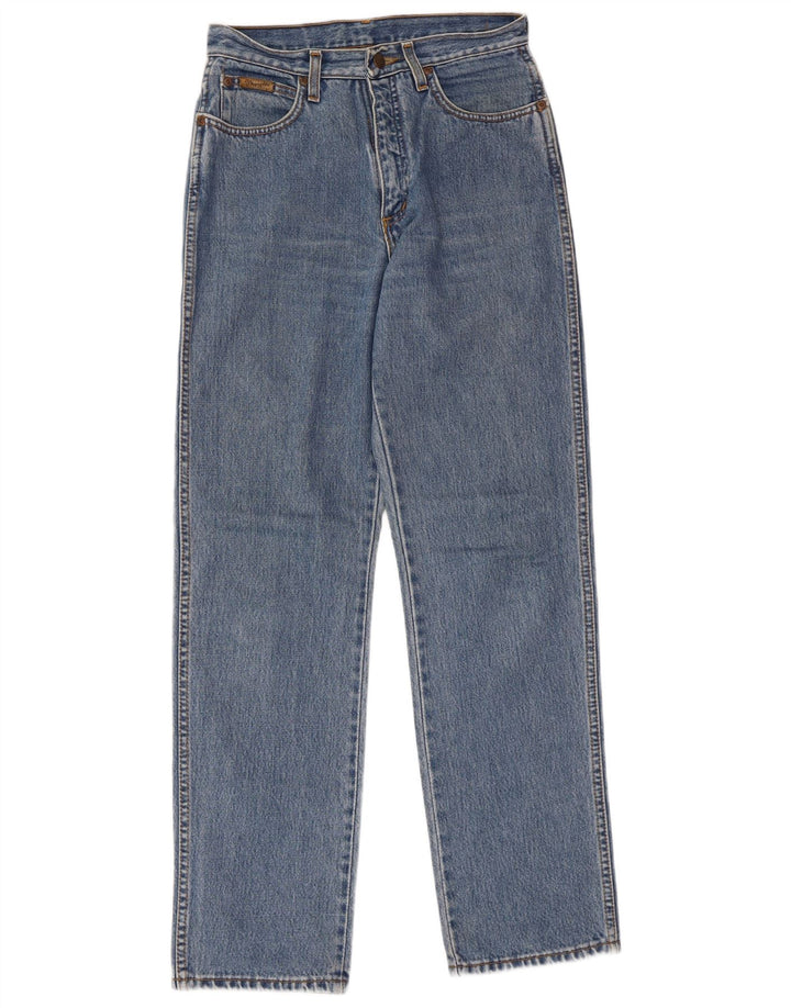 Jeans dritti da uomo WRANGLER W28 L30 cotone blu