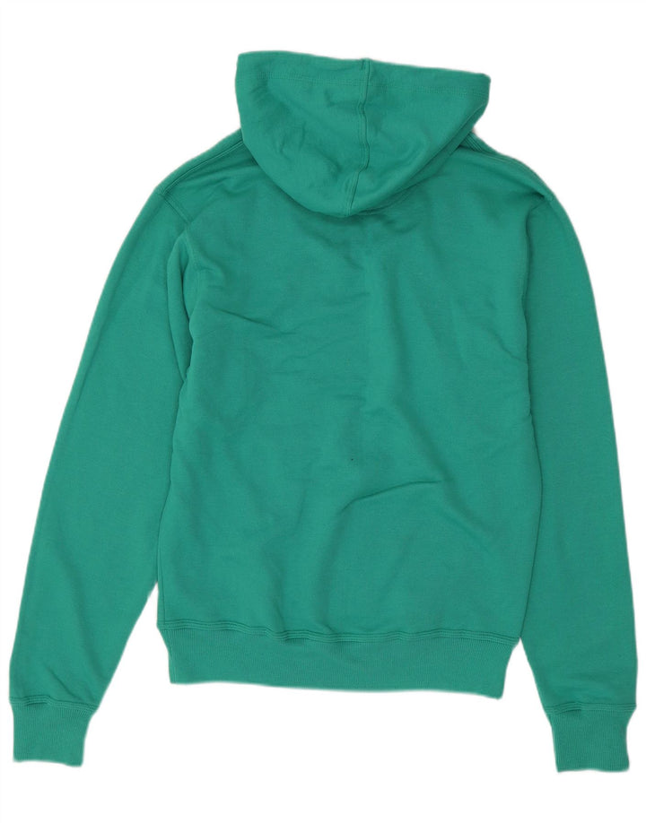 Felpa con cappuccio da uomo Champion Small in cotone verde