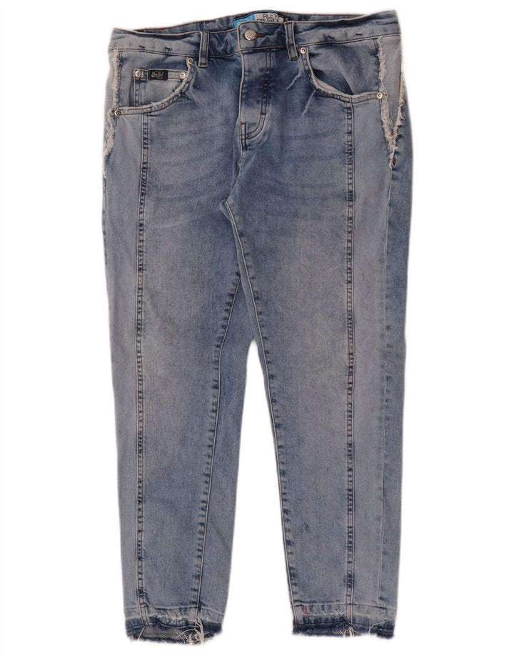 Jeans da donna Riley Slim Superdry W27 L25 cotone blu