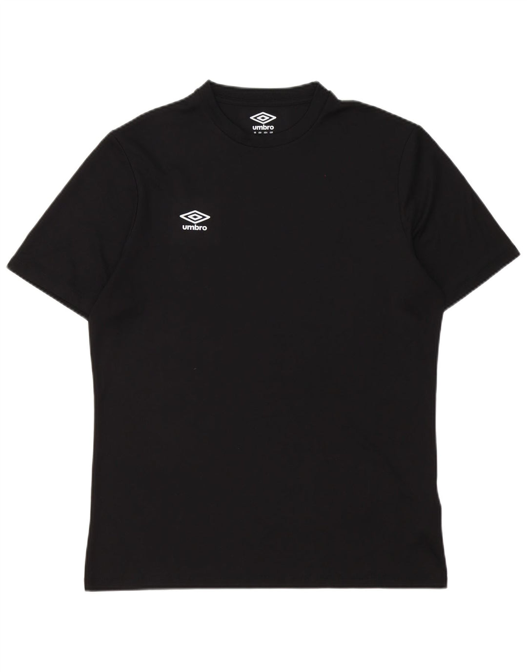 T-shirt da uomo Umbro Top medio nero in poliestere