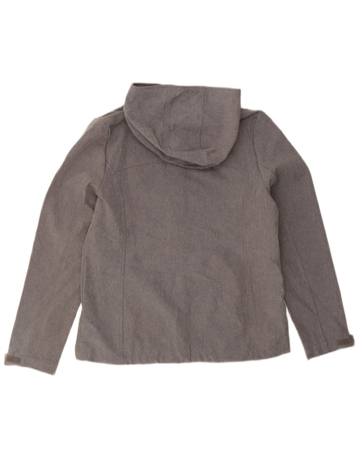 Giacca a vento con cappuccio da donna Mountain Warehouse UK 14 Large Grigia