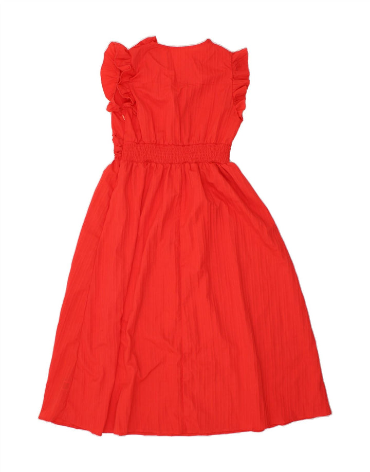 SHEIN Womens A-Line Dress UK 14 Large Red Polyester Vintage Shein and Second-Hand Shein from Messina Hembry 