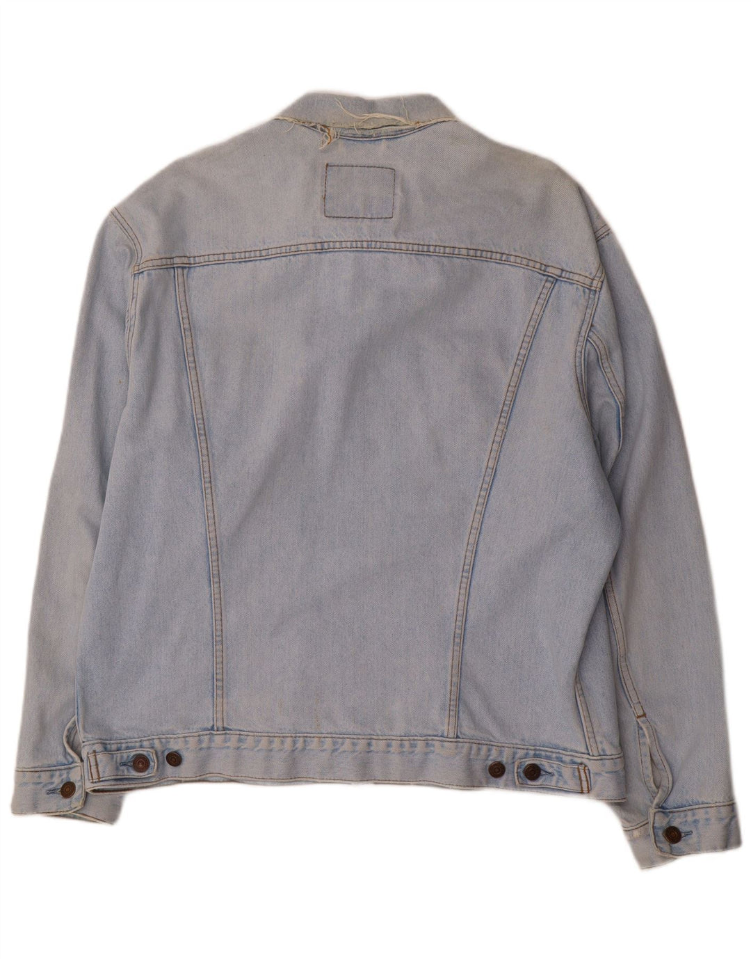 Giacca di jeans da uomo Levi's UK 42 XL cotone blu