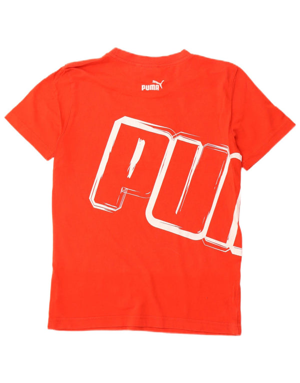 T-shirt grafica PUMA da uomo piccola rossa
