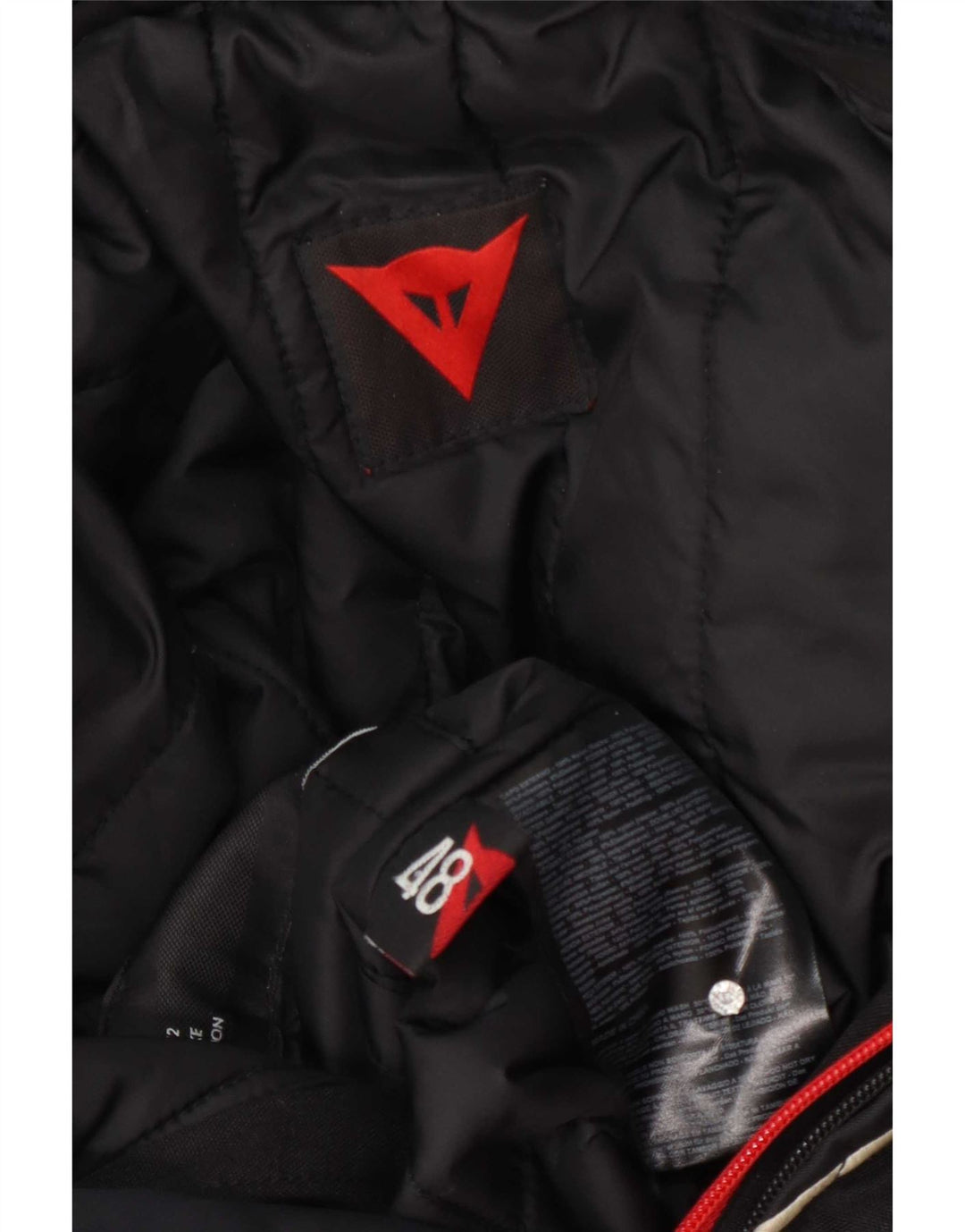 Giacca da motociclista grafica da uomo Dainese EU 48 Medium Black Colourblock Moto