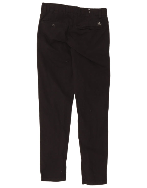 Pantaloni chino slim da uomo Zara EU 38 Small W30 L30 cotone nero