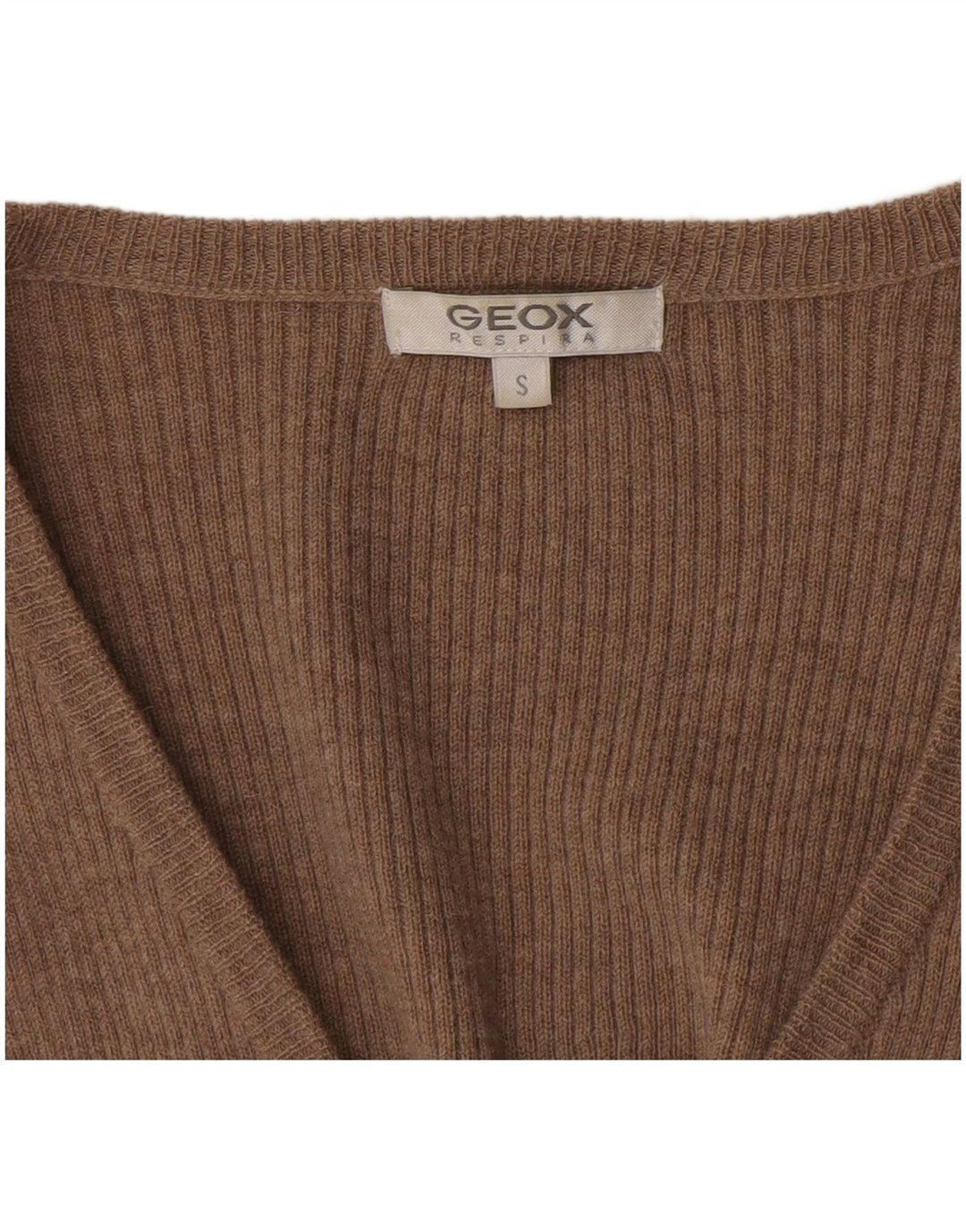 Maglione cardigan da donna Geox UK 10 piccolo marrone