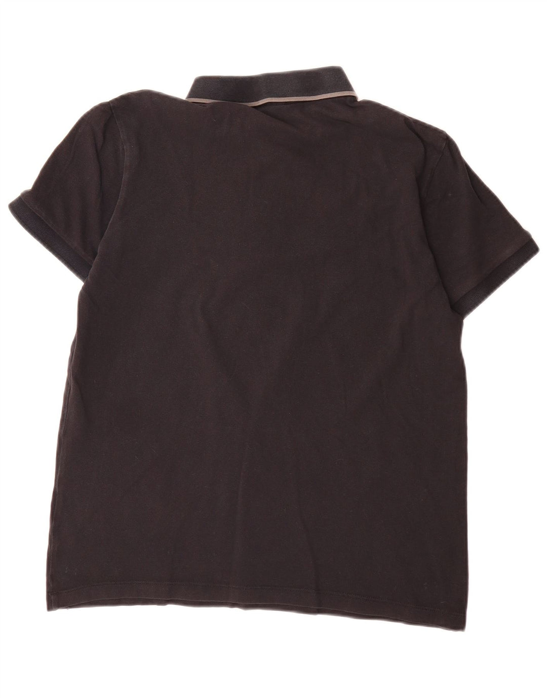 Polo da uomo Hugo Boss in cotone nero medio