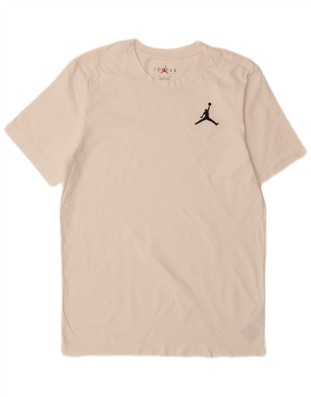 T-shirt Jordan da uomo Top piccola in cotone bianco