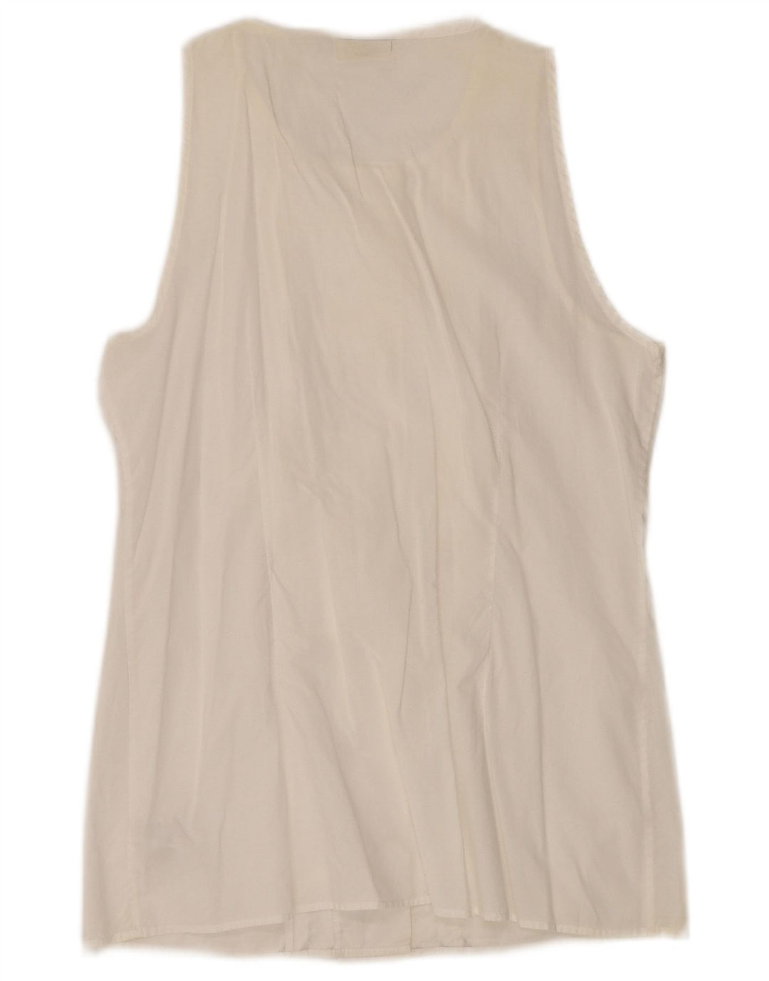 Camicetta doppiopetto da donna Massimo Dutti Top EU 34 2XS cotone bianco sporco