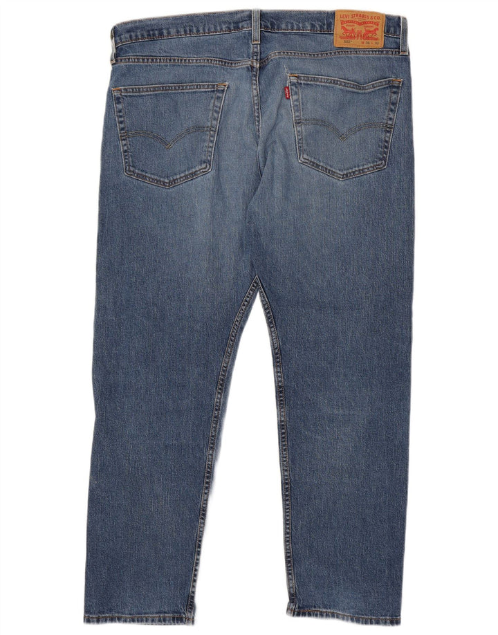 Levi's Uomo 502 Jeans affusolati W36 L30 Cotone blu