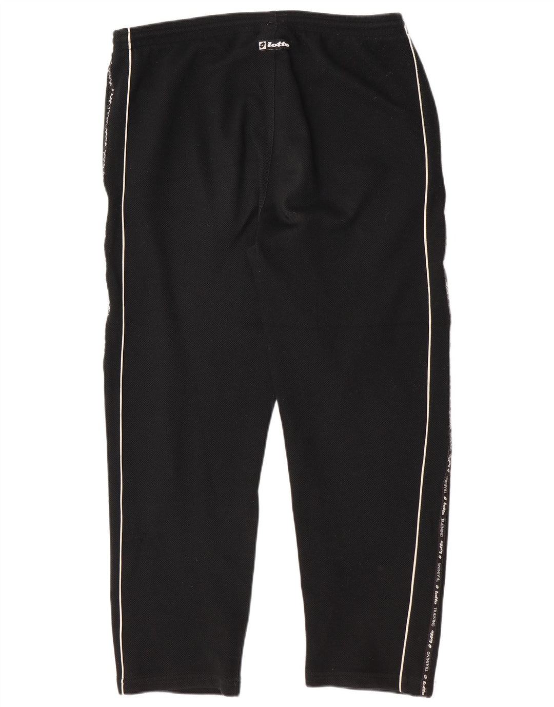 Pantaloni da tuta con grafica da uomo Lotto UK 40/42 Large Nero Poliestere