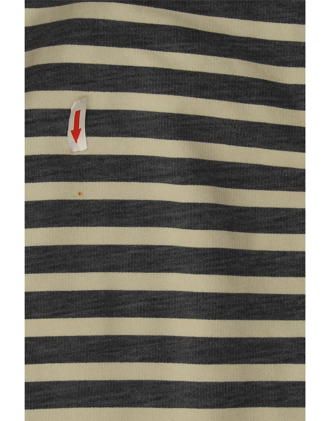 Felpa da uomo con collo alto Fat Face, maglione piccolo in cotone a righe blu