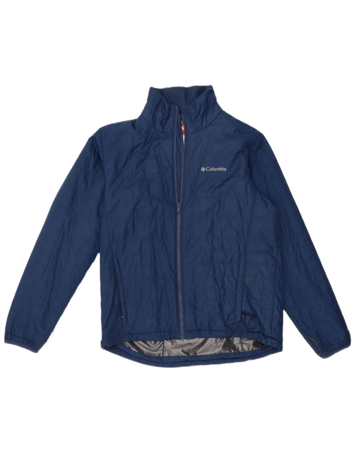 Giacca imbottita Columbia Interchange Liner da uomo UK 38 medio blu navy