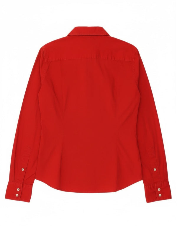 Maglietta Kappa da donna UK 8 Small rossa in cotone