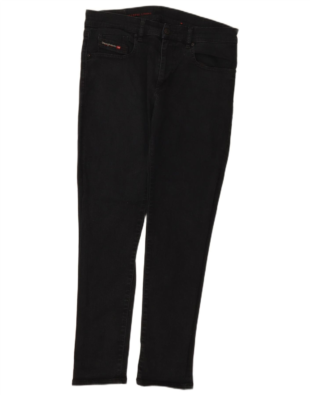 Jeans slim da uomo Diesel W32 L29 cotone nero