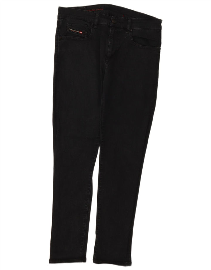 Jeans slim da uomo Diesel W32 L29 cotone nero