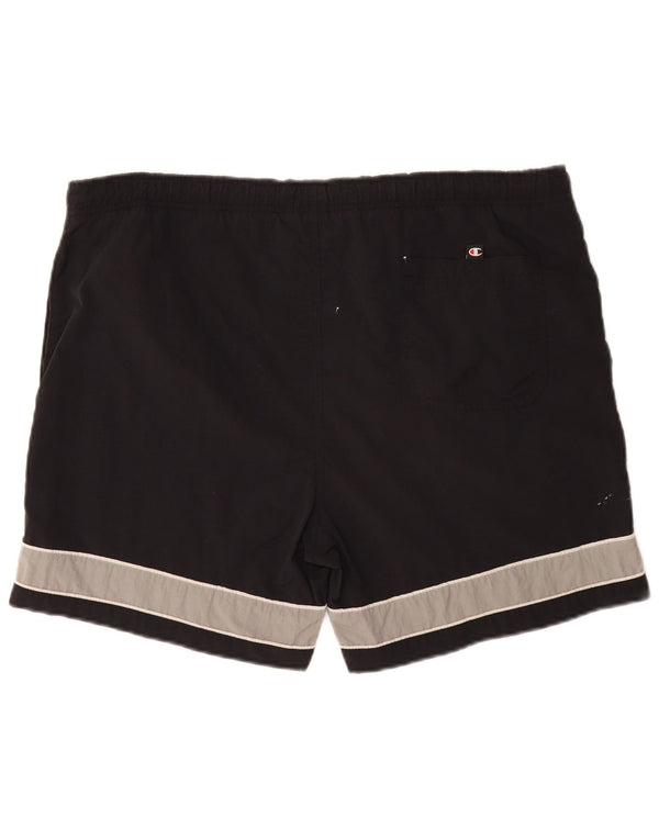 Pantaloncini da bagno da uomo CHAMPION XL Nero Colourblock