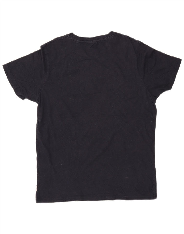 JACK & JONES T-shirt grafica da uomo in cotone medio blu navy