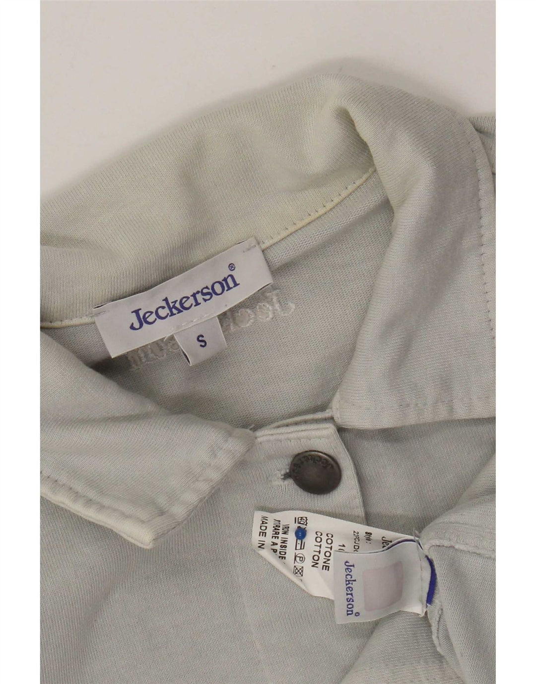 Giubbotto bomber da donna Jeckerson UK 10 piccolo cotone blu