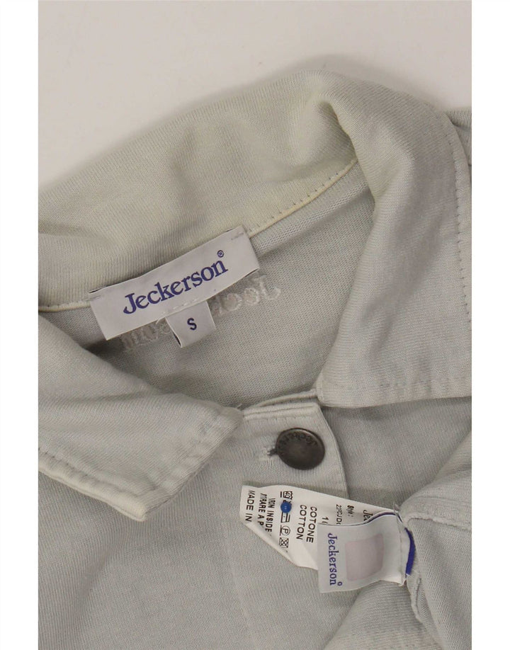 Giubbotto bomber da donna Jeckerson UK 10 piccolo cotone blu