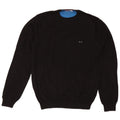 Maglione maglione girocollo da uomo Sun68 in lana nera media