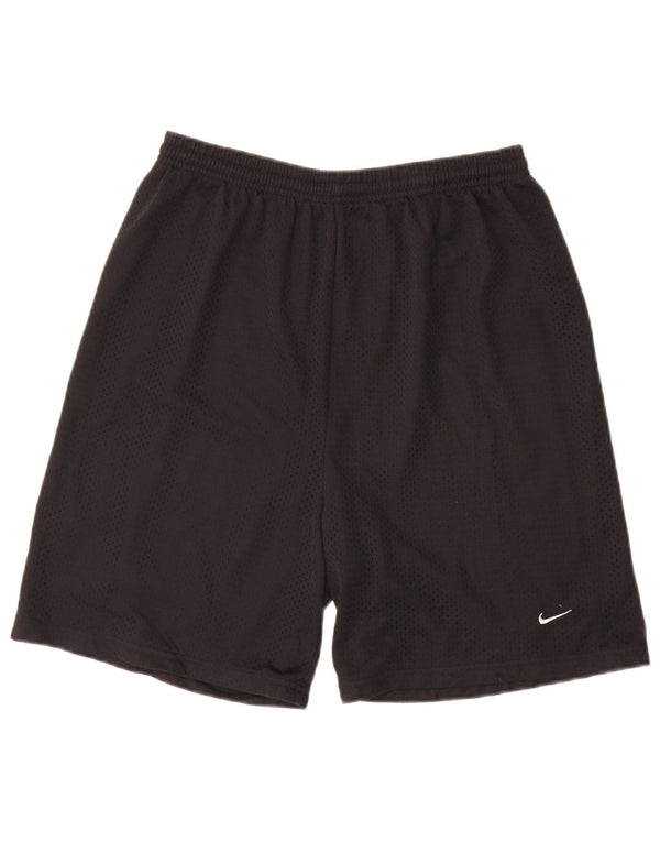 Pantaloncini sportivi da uomo Nike UK 36/38 Small Nero Poliestere