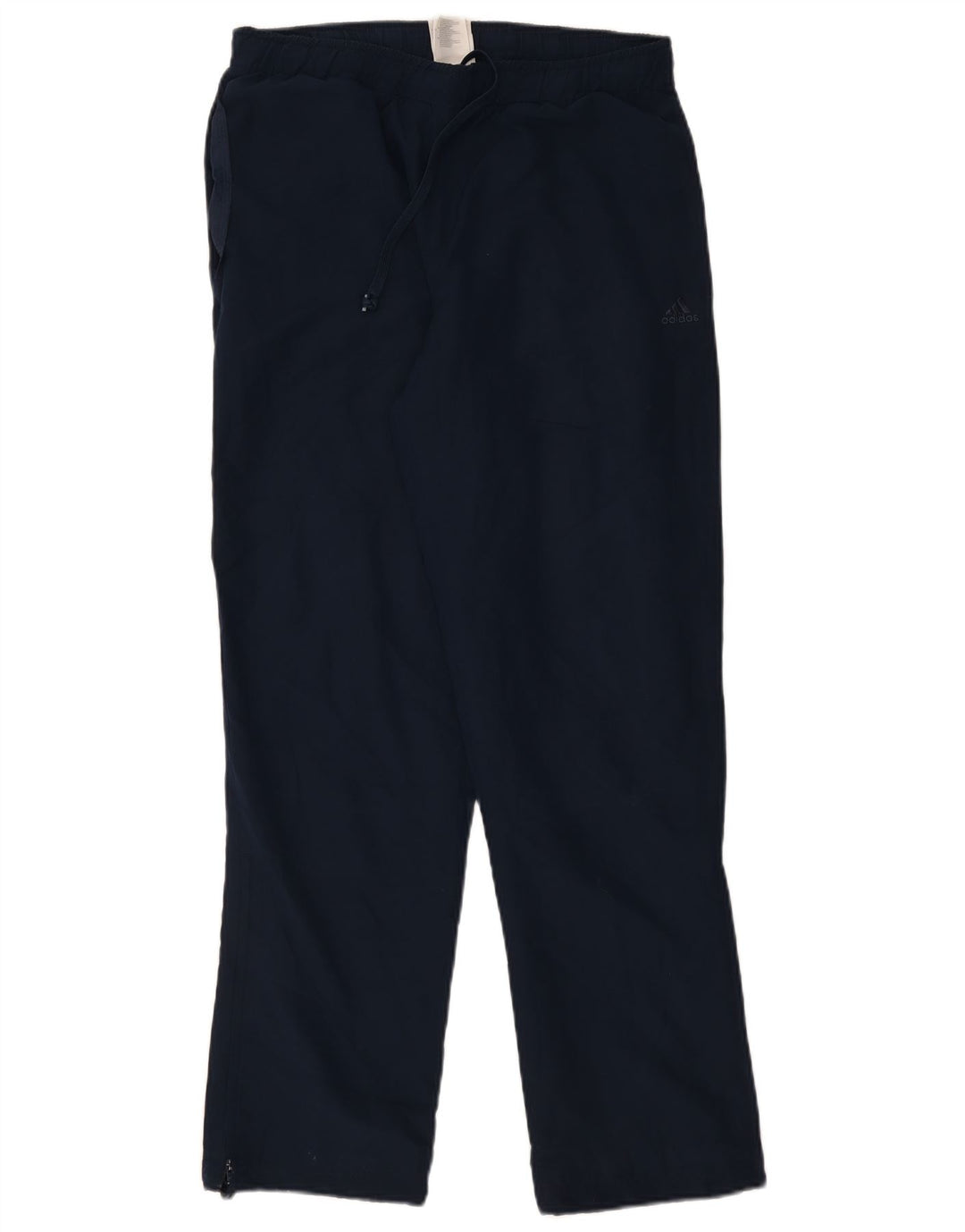 Pantaloni da tuta Adidas Climalite da uomo medi in poliestere blu navy