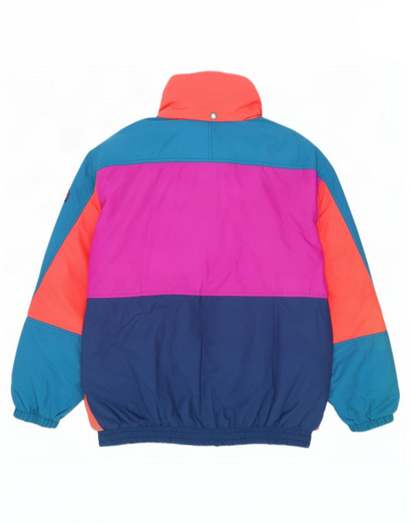 Giacca da sci con cappuccio da uomo Astrolabio UK 40 Large multicolore Colourblock