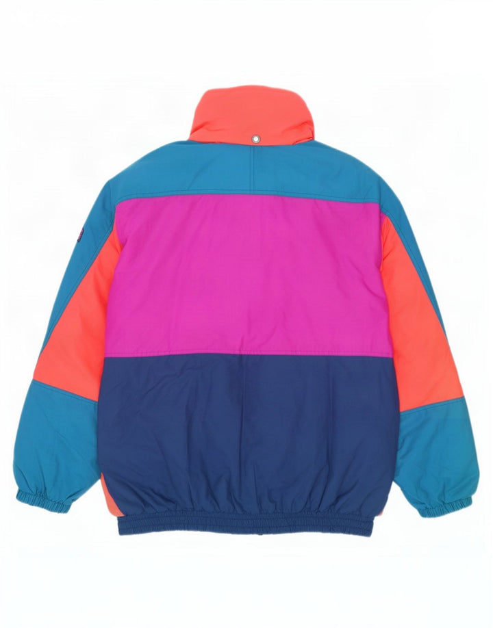 Giacca da sci con cappuccio da uomo Astrolabio UK 40 Large multicolore Colourblock