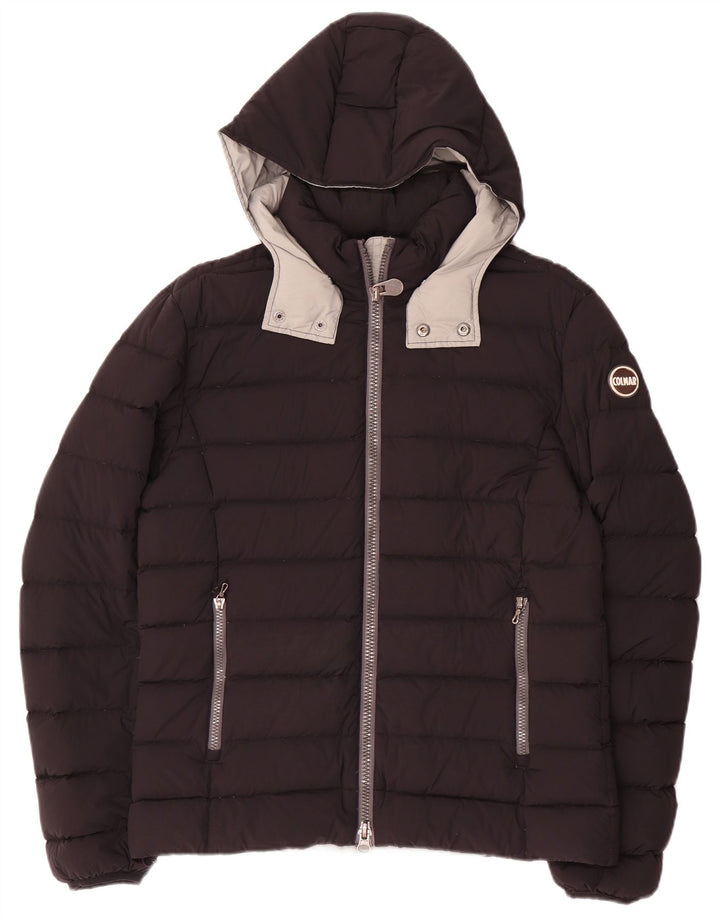 Giacca imbottita con cappuccio Colmar da uomo IT 48 nylon medio nero