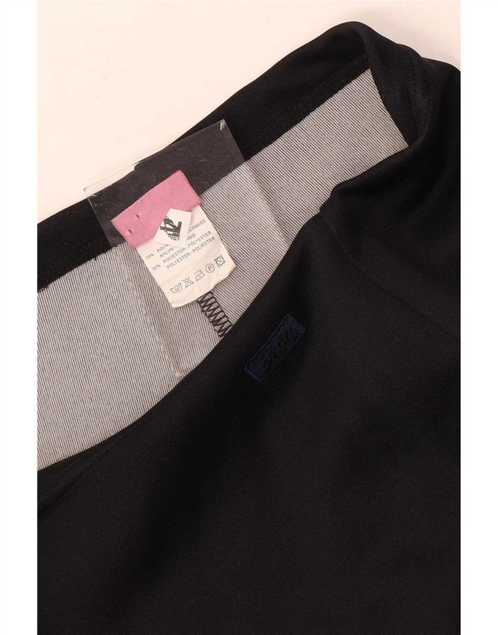 Pantaloni da tuta da donna Asics UK 16 Large Nero Poliammide