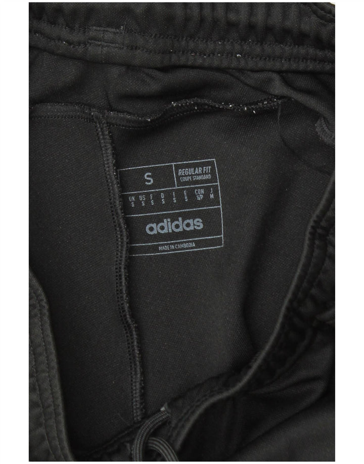 Pantaloni da tuta Adidas Aeroready da uomo piccoli in poliestere nero