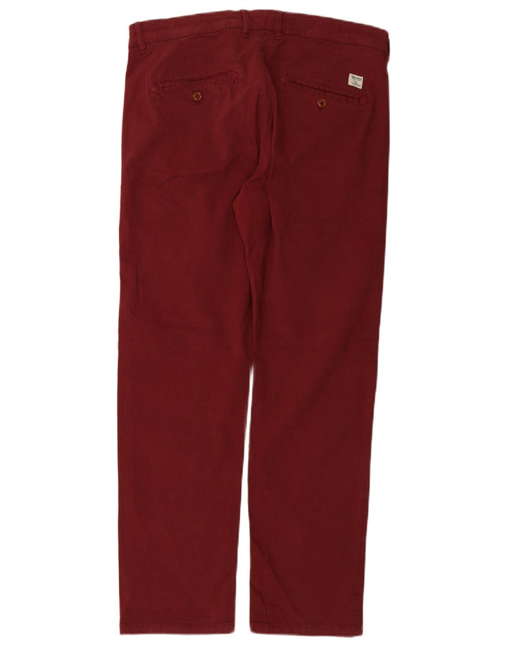 JACK & JONES Pantaloni chino slim fit da uomo W34 L30 in cotone marrone