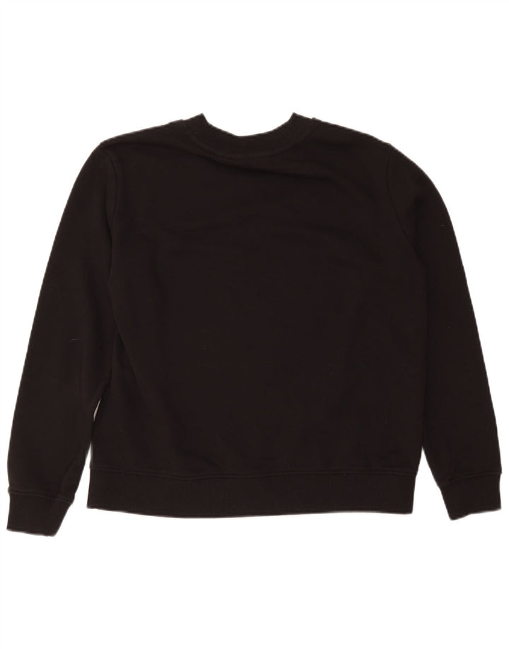 Felpa da donna Calvin Klein Jeans Jumper UK 14 cotone nero medio