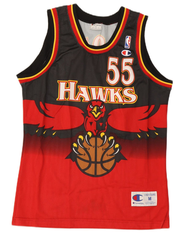 Maglia Champion da uomo 1996-99 Atlanta Hawks Mutombo Away, rossa media