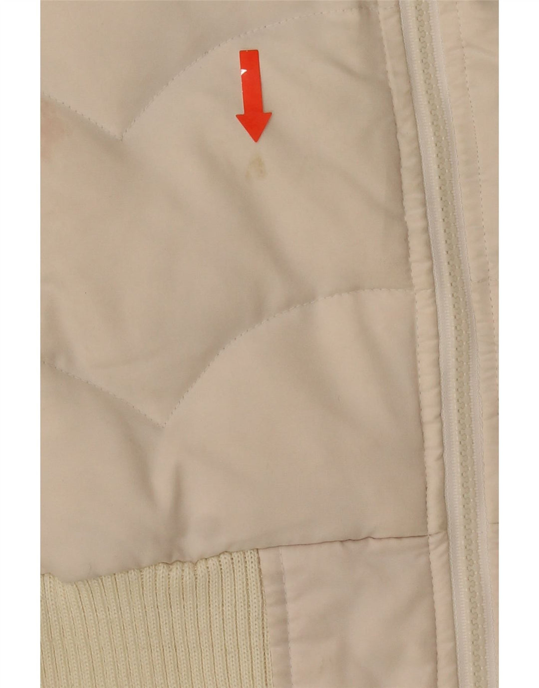 Giacca imbottita da donna Levi's UK 6 XS Poliestere color block bianco