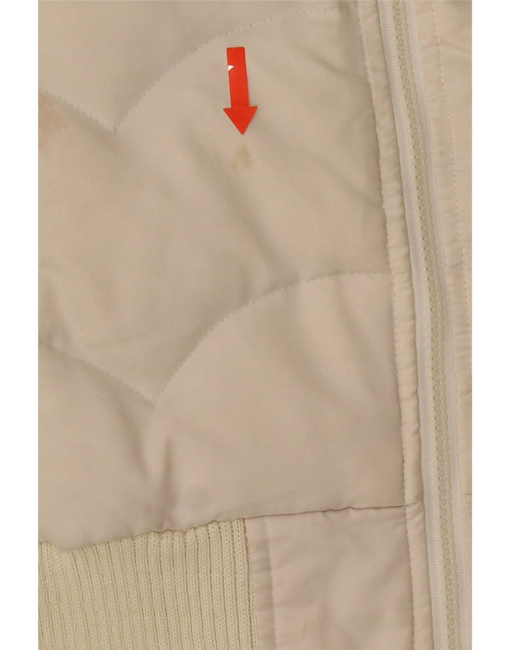 Giacca imbottita da donna Levi's UK 6 XS Poliestere color block bianco
