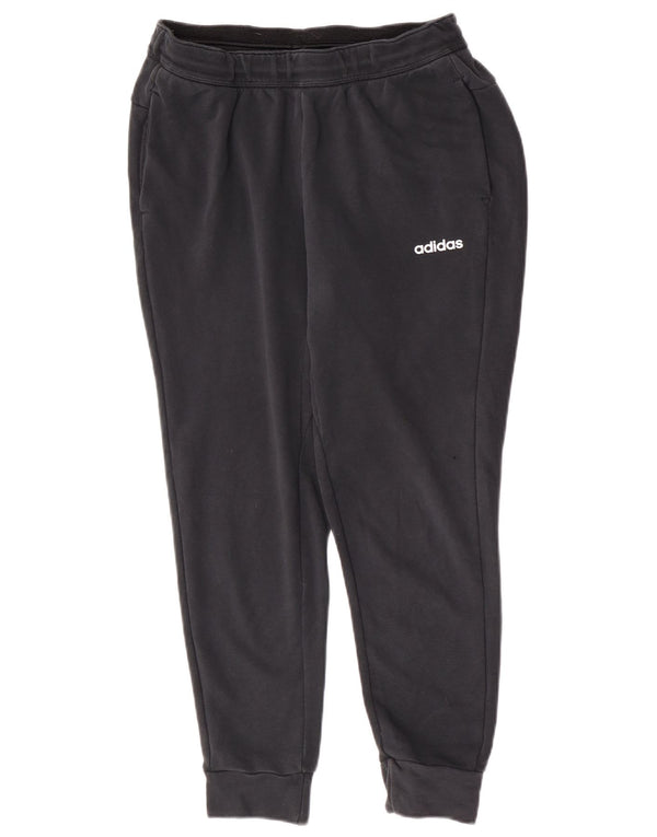 Pantaloni da tuta da donna Adidas Joggers UK 12/14 Medium Black Cotton